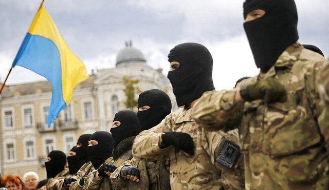 Batallón Azov es uno de los grupos implicados en la defensa de Ucrania. Foto: Batallón Azov
