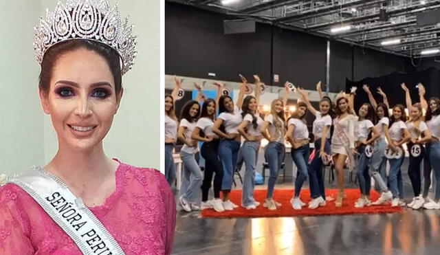 Pierangeli Dodero aconsejó a las candidatas al Miss Perú La Pre que no descuiden su preparación. Foto: Pierangeli Dodero/Instagram