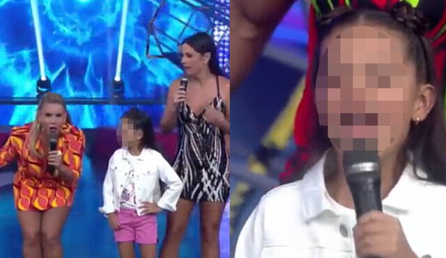 La hija de María Pía Copello alegró a todos con sus ocurrencias. Foto: captura de América TV