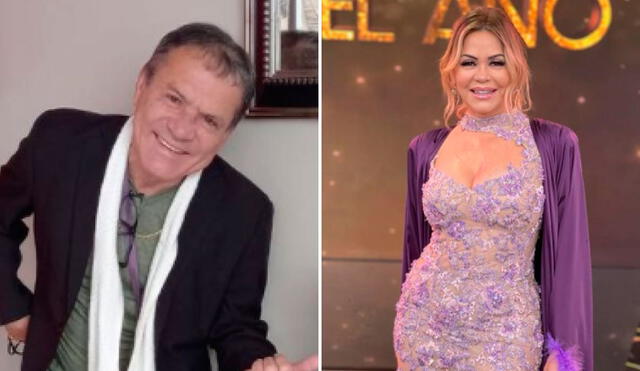 Miguel Barraza elogió la trayectoria de Gisela Valcárcel en la televisión peruana. Foto: composición Miguel Barraza, Gisela Valcárcel/Instagram.
