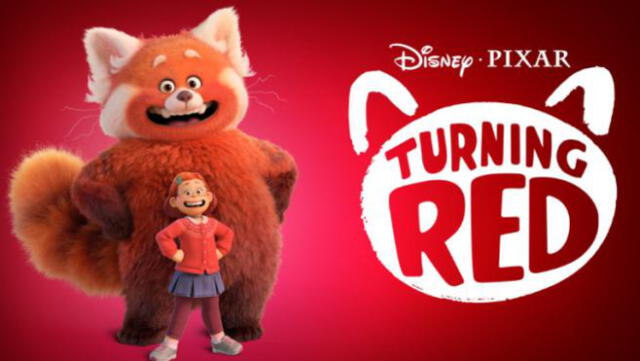 "Turning red" tiene una duración de 1h y 40 min. Foto: Disney Plus