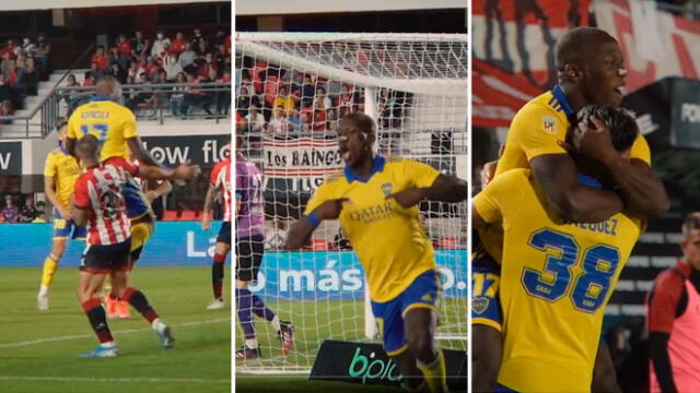 Advíncula marcó su primer gol con Boca Juniors desde que llegó al club. Foto: Twitter Boca Juniors