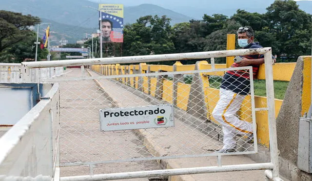 La frontera en Cúcuta (Venezuela) estuvo cerrada por las elecciones de Colombia. Hasta ahora DolarToday no muestra una diferencia con el precio del dólar en la ciudad colombiana. Foto: AFP