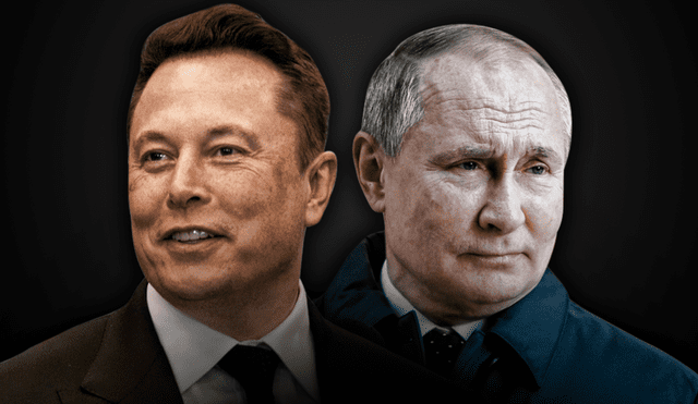Elon Musk sorprendió en Twitter con este reto a Vladimir Putin, quien ordenó invadir Ucrania el pasado 24 de febrero. Foto: composición de Gerson Cardoso / La República