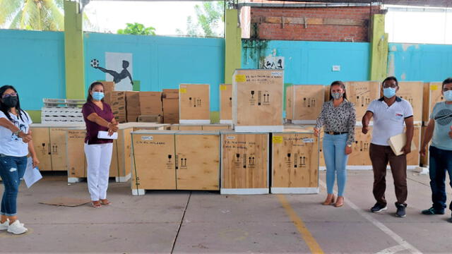 Congeladoras serán distribuidas para reforzar cadena de frío de centros de salud de Utcubamba. Foto: RSU.