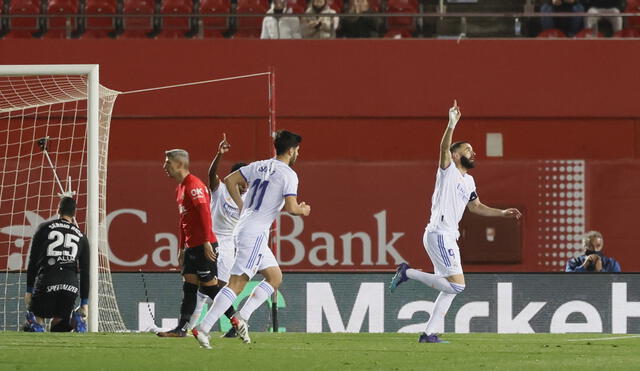Real Madrid saca una diferencia de 10 puntos al segundo lugar a falta de nueve fechas para el final de LaLiga. Foto: EFE