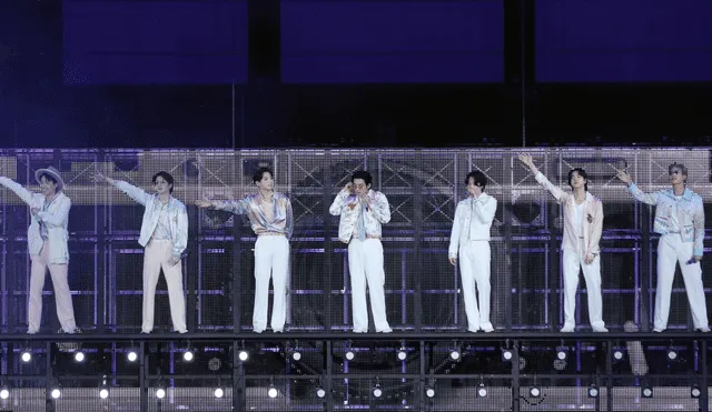 BTS regresó a los conciertos con público en Corea del Sur con "Permission to dance on stage en Seúl" luego de más de 2 años por la COVID-19. Foto: BIGHIT Music