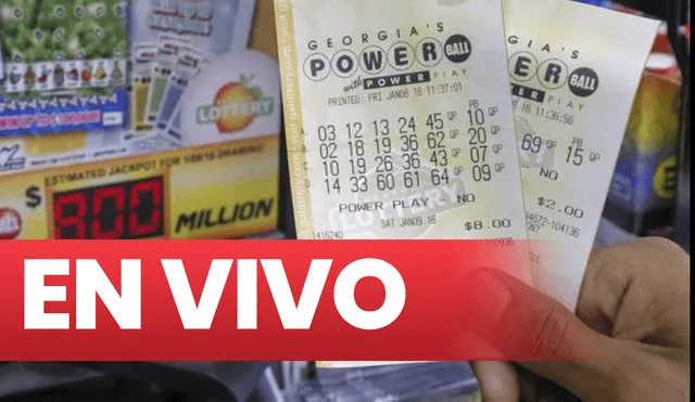 Resultados de la Lotería PowerBall, números ganadores del sorteo de este lunes 14 de marzo.