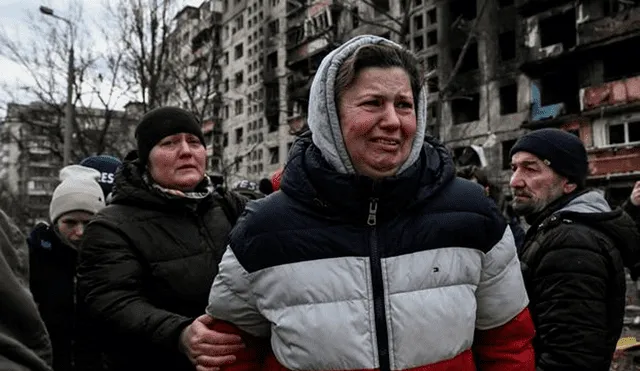 “Los rusos quieren sembrar el pánico en nuestra ciudad, pero nunca pasará", exclamó el alcalde de Kiev. Foto: AFP