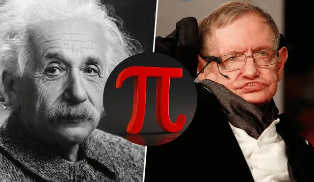 El Día de Pi coincide con la fecha del fallecimiento de Stephen Hawking y el nacimiento de Albert Einstein. Foto: composición / LR