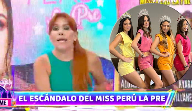 "No deben existir favoritos ni favoritismo", dijo Magaly Medina sobre el Miss Perú La Pre. Foto: composición ATV/ URPI-LR