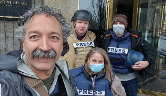Pierre Zakzewski, camarógrafo de Fox News, murió en Ucrania / Captura de pantalla del video