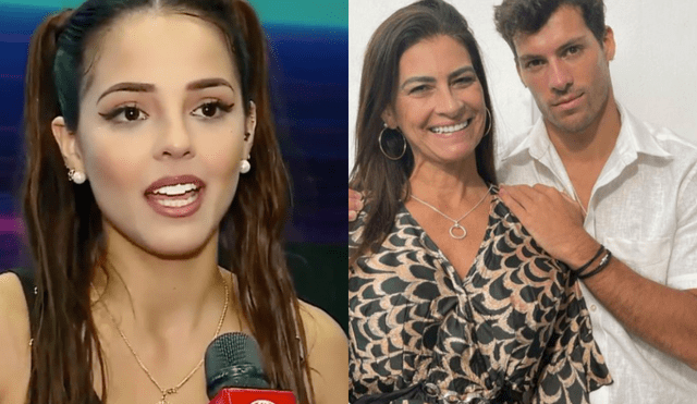 "Nos hemos visto una vez, sé que habrá más oportunidades", dijo Luciana Fuster sobre Verónica Costa. Foto: América TV/captura, Verónica Costa/Instagram