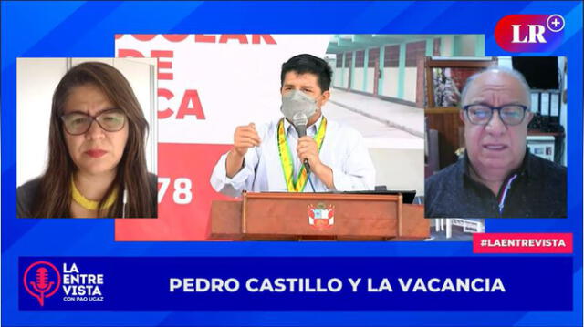 Paola Ugaz conversa con Fernando Tuesta acerca de lo que simboliza la aprobación a debate de la moción de vacancia en contra de Pedro Castillo. Foto: LR