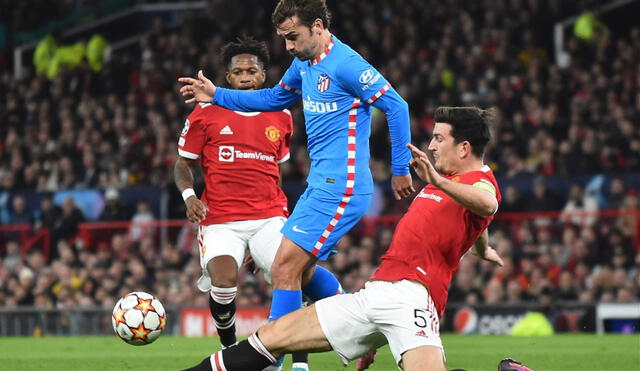 El partido Manchester United vs. Atlético de Madrid se juega en Old Trafford. Foto: EFE