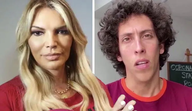 Jessica Newton habló sobre Mateo Garrido Lecca durante la conferencia de Miss Perú La Pre. Foto: captura Instagram