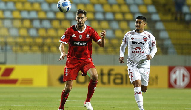 Unión La Calera y Ñublense juegan el partido de vuelta de la fase previa de la Copa Sudamericana. Foto: @Sudamericana