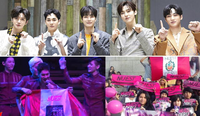 NU'EST fue el primer grupo masculino de la agencia Pledis Entertainment. Fotos: Pledis/captura Estación Asia/NU'EST Perú