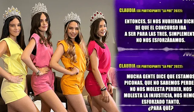 Magaly Medina recogió las opiniones de diversas excandidatas al Miss Perú La Pre. Foto: composición/GLR/captura ATV