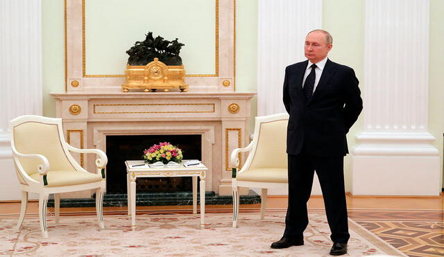 Vladimir Putin criticó las sanciones que Occidente aplicó contra Rusia. Foto: AFP