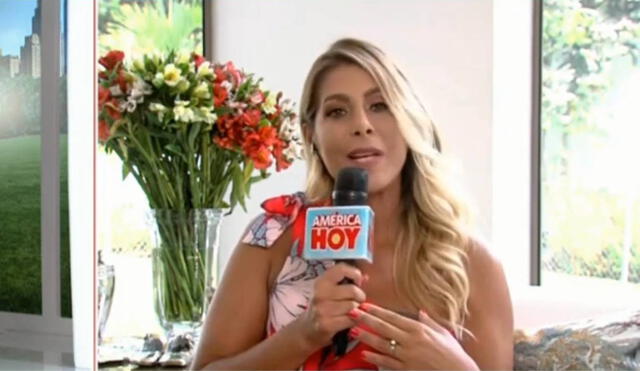 Viviana Rivasplata no sabe quiénes han sido los jueces del Miss Perú La Pre. Foto: captura/América TV