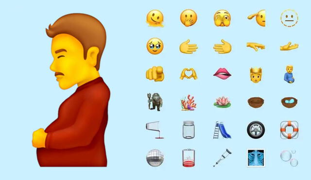 Estos nuevos emojis ya pueden usarse para WhatsApp, Facebook Messenger y demás apps en sus versiones para dispositivos iOS. Foto: Apple