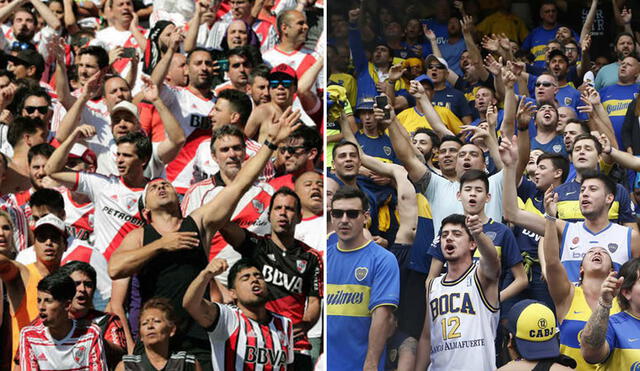 River Plate y Boca Juniors tienen a dos de las hinchadas más pasionales de Argentina. Foto: composición/EFE