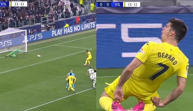 Villarreal y Juventus igualaron en la ida. Foto: captura ESPN