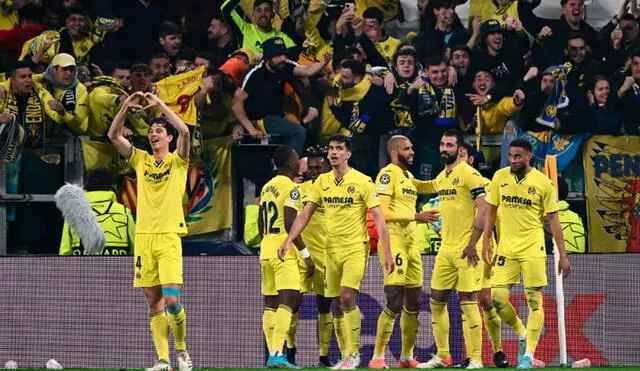 Villarreal eliminó a la Juventus de la Champions League 2021-22. Foto: AFP