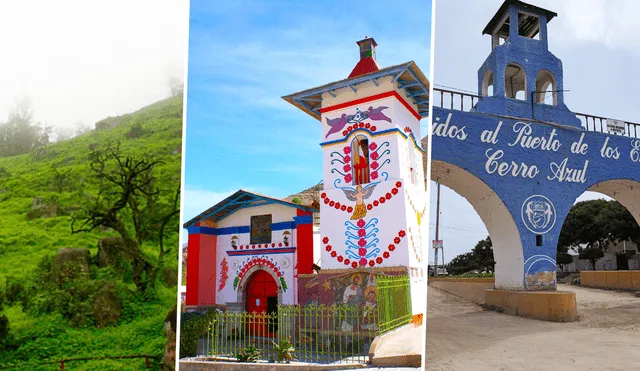 Lomas de Lachay, Antioquia y Cerro Azul son lugares para ir este fin de semana. Foto: composición/LR.