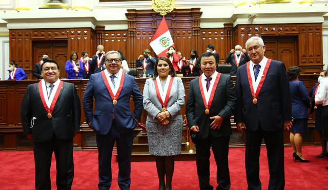 Parlamentarios de Podemos Perú perderían las comisiones ordinarias que integran. Foto: Congreso