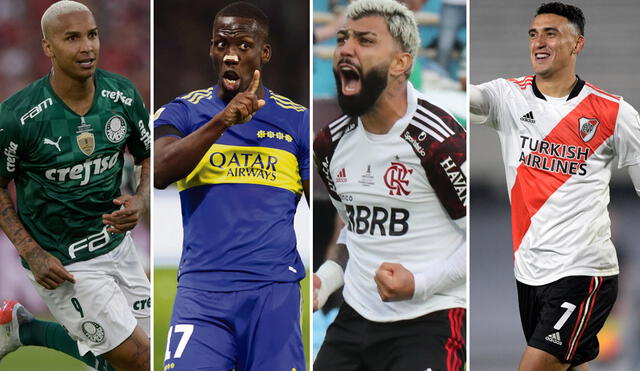 Los clubes argentinos y brasileños son los históricos dominadores de la Copa Libertadores. Foto: composición EFE/AFP