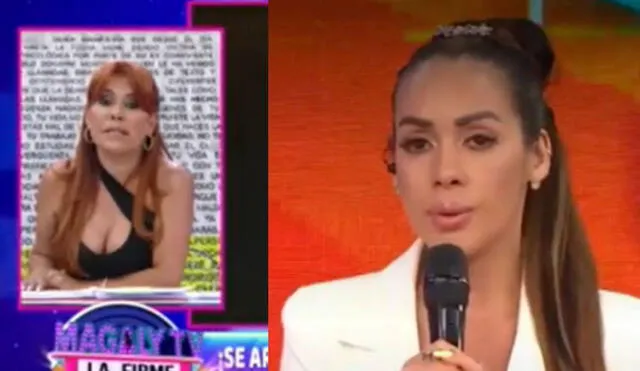 Magaly Medina comentó sobre la situación de Dorita Orbegoso. Foto: captura de ATV - difusión