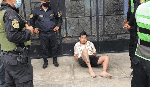 Peligroso delincuente, conocido como 'Mataporgusto', fue capturado por efectivos de la PNP en San Martín de Porres. Foto: Deysi Portuguez / URPI-LR