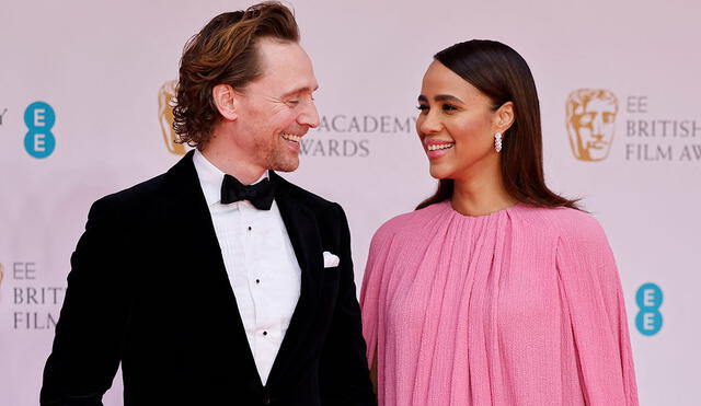 Tom Hiddleston y Zawe Ashton se conocieron en 2019, y tras 3 años de relación llegarían al altar. Foto: AFP