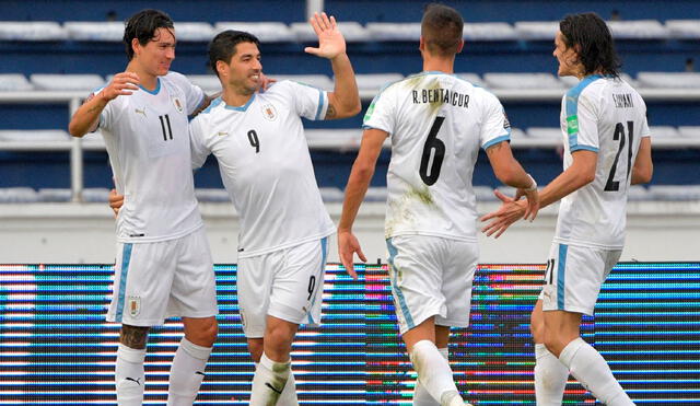 Darwin Núñez es uno de los goleadores de Uruguay en las Eliminatorias Qatar 2022. Foto: Twitter AUF