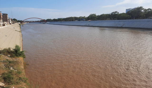 Jorge Luis Carranza refirió que el volumen actual del río es de 98 m3/s. Foto: Senamhi.