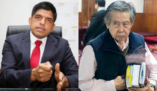 Juan Carrasco se pronunció por decisión del TC que permite que Alberto Fujimori salga libre. Foto: Carlos Contreras Merino/EFE