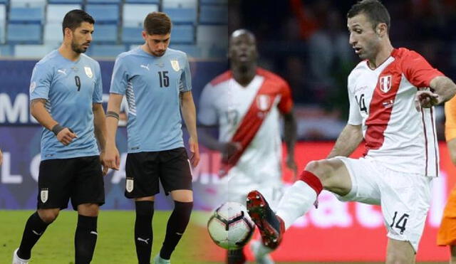 Perú y Uruguay se enfrentarán por la fecha 17 de las Eliminatorias Qatar 2022. Fotos: EFE/AFP