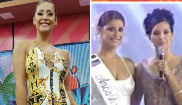 Karla Tarazona aclaró cómo era el certamen cuando participó en el Miss Perú. Foto: captura de Panamericana/difusión