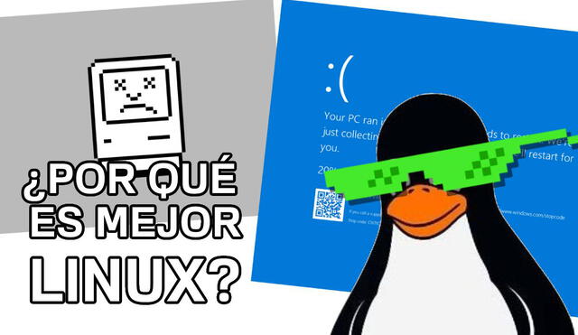 Linux es un sistema poderoso que puede adaptarse a muchos usos y aquí te mostraremos algunos aspectos en los que supera a los sistemas de Microsoft y Apple. Foto: composición/La República