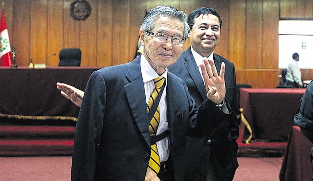 Juicio. Alberto Fujimori sigue siendo autor mediato de los delitos de asesinato, lesiones graves y secuestro con crueldad. Foto: Andina