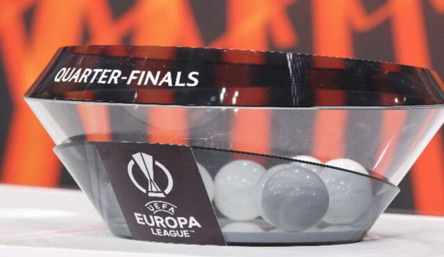 Los cuartos de final de la Europa League se llevarán a cabo el 7 y 14 de abril. Foto: UEFA