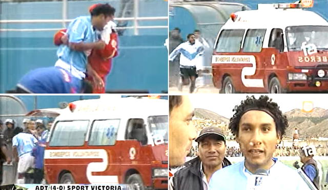 Ronald Villanueva, defensa de ADT, jugó con el tabique fracturado en los cuartos de final de la Copa Perú 2010. Foto: Fútbol de América