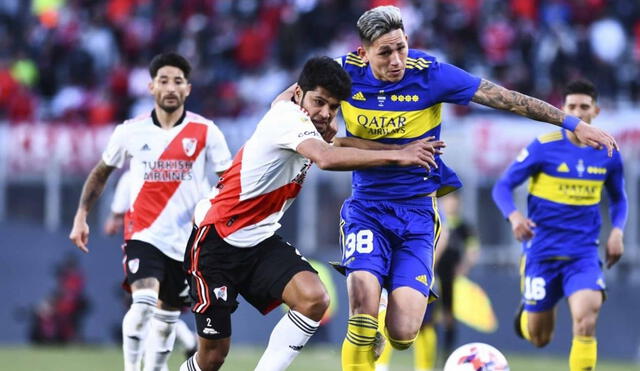 River Plate y Boca Juniors juegan por primera vez en el 2022. Foto: Boca Juniors.