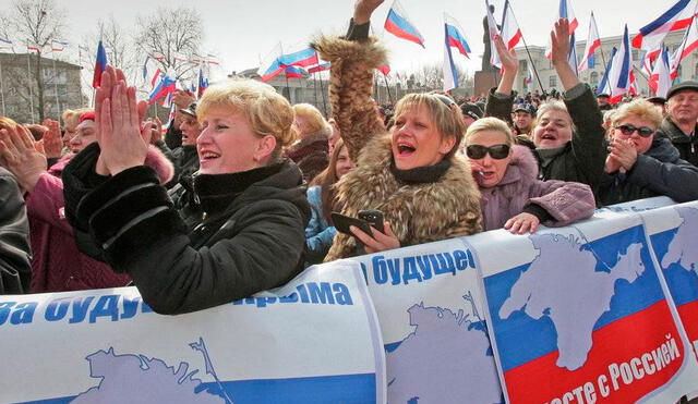 Los pobladores de Crimea creen que ahora grandes empresas rusas podrán entrar en la península, que no lo hicieron durante 8 años, porque temían actuar en la región debido a las sanciones internacionales. Foto: Sputnik