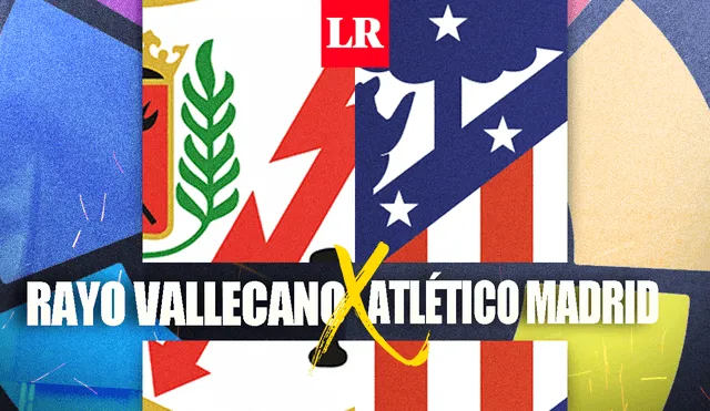 Rayo Vallecano vs. Atlético Madrid se juega mañana por LaLiga Santander. Foto: composición GLR