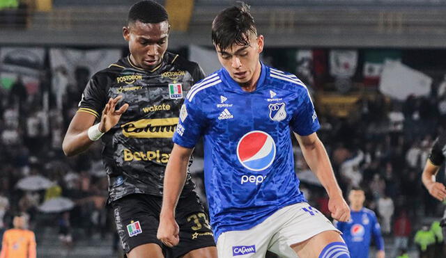 Millonarios vs. Once Caldas cara a cara por la liga colombiana. Foto: Millonarios twitter