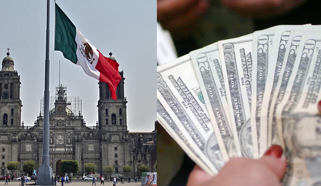 Conoce a cuánto cotiza el dólar este viernes 19 de marzo en México. Foto: composición LR / AFP
