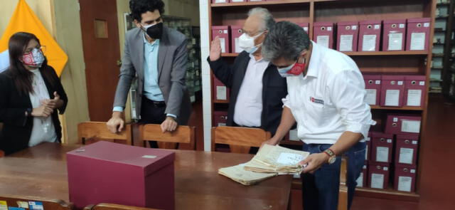 Tacna. Visitas a biblioteca Jorge Basadre. Foto: Archivo La República